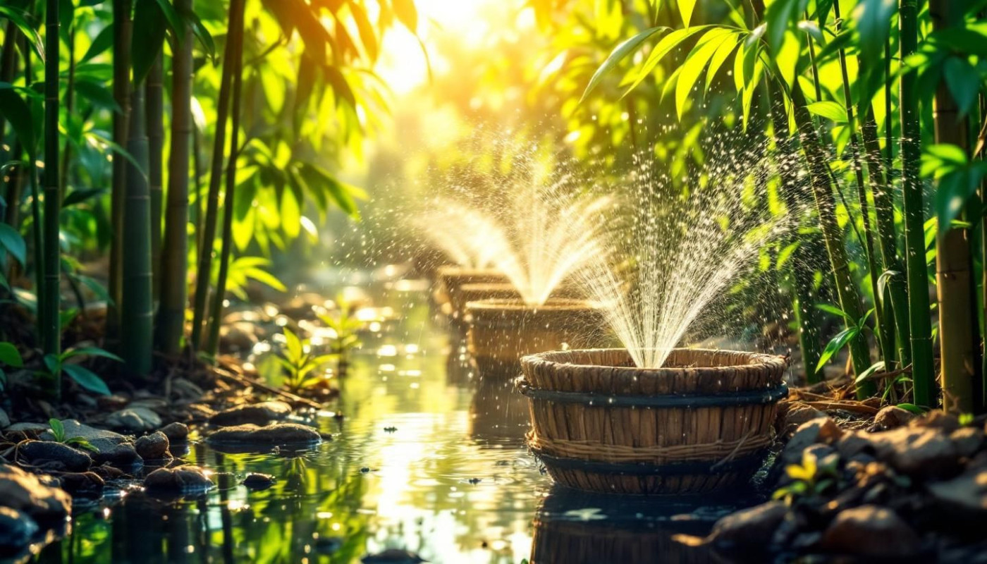 Créer un système d'irrigation écologique pour jardins autonomes