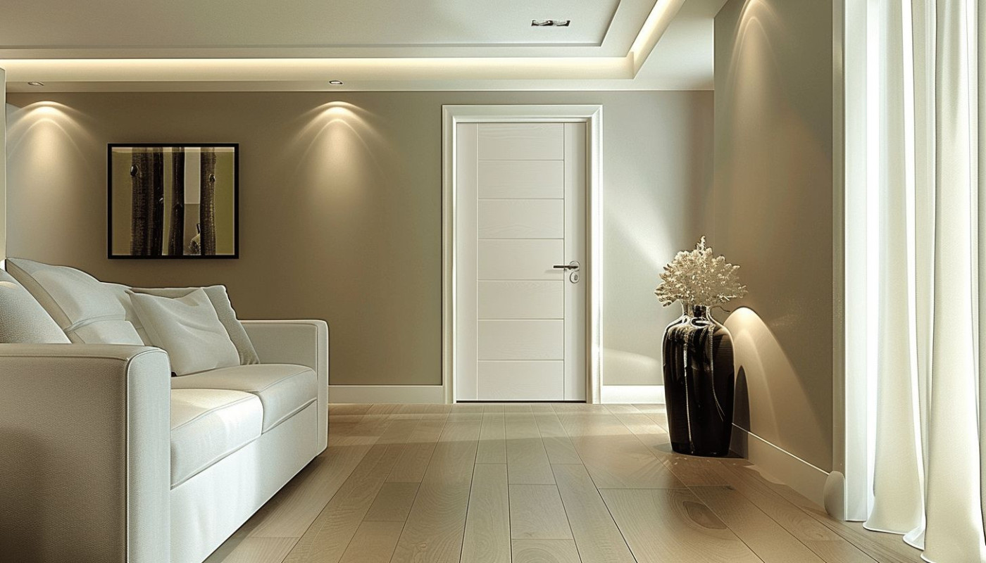 Guide complet sur les portes affleurantes sur-mesure et leur esthétisme