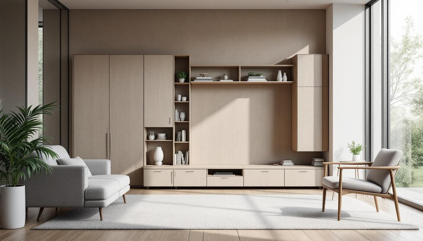 Maximiser l'espace avec des meubles modulaires et multifonctions